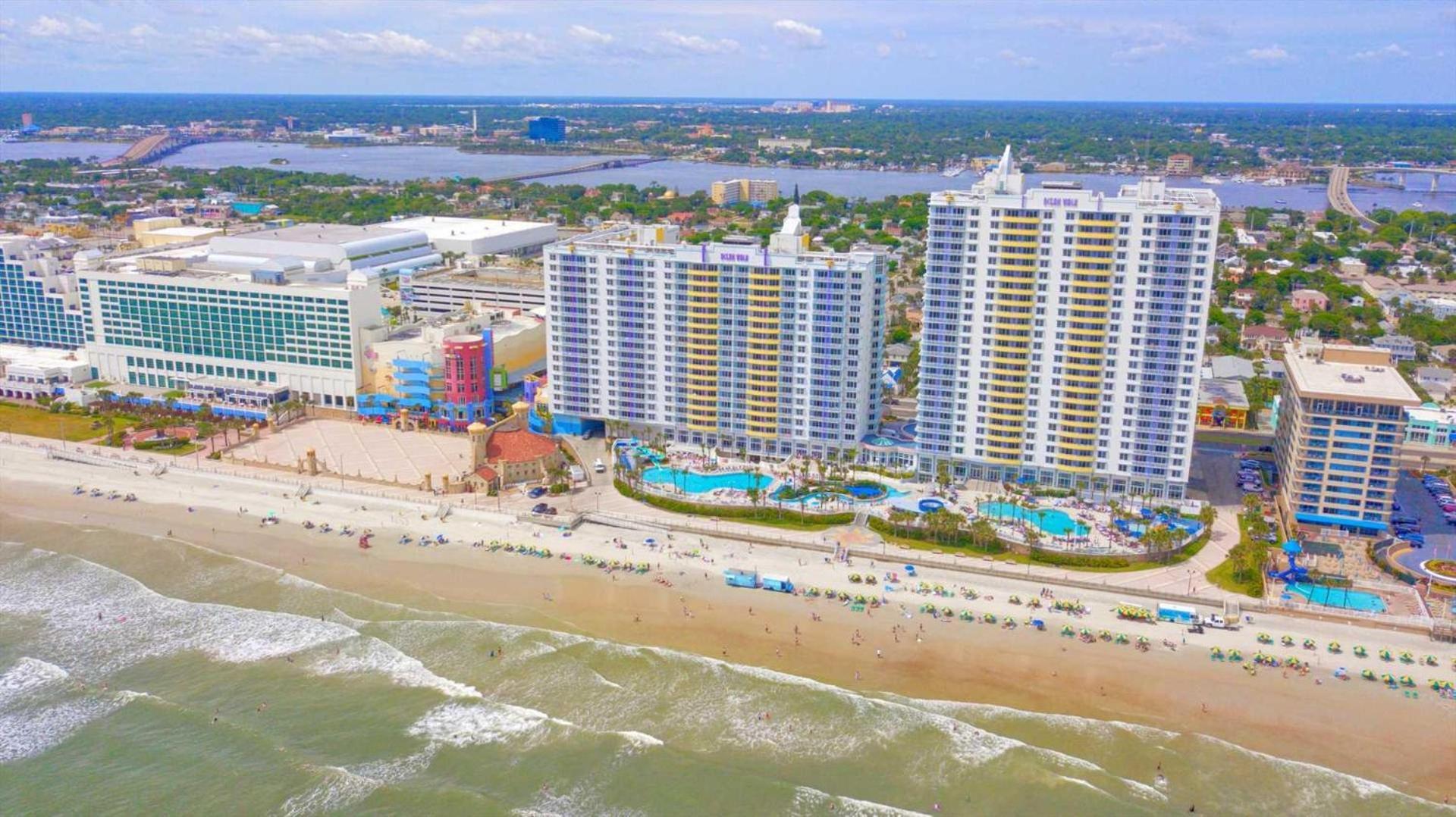 Luxury 10Th Floor 2 Bedroom Condo Direct Oceanfront Wyndham Ocean Walk Resort Daytona Beach | 1027 Exterior photo