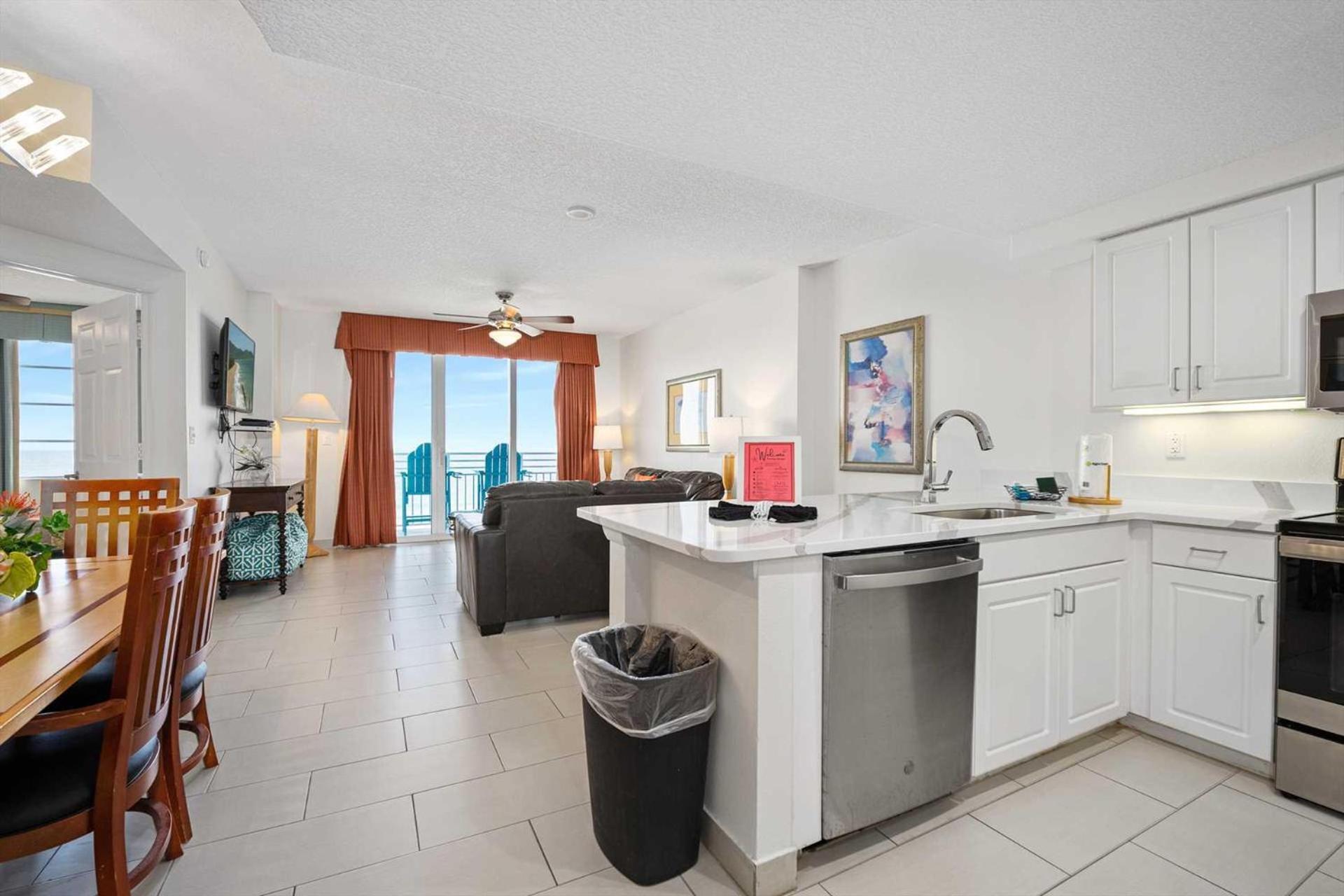 Luxury 10Th Floor 2 Bedroom Condo Direct Oceanfront Wyndham Ocean Walk Resort Daytona Beach | 1027 Exterior photo